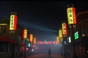 《三十七号放映厅》横版剧照，小放映厅里整齐的红色座椅
